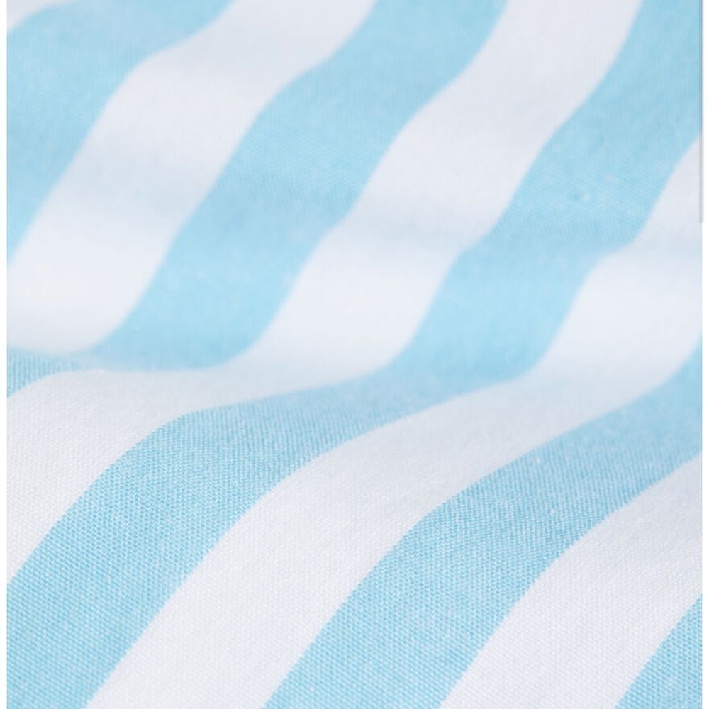 Vineyard Vines Cutout Maxi Dress Color: Kitt Stripe-Mist Blue - Picture 10 of 10